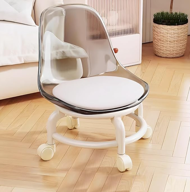 MINI SILLA CON RUEDAS SOPORTE DE ESPALDA disponible en Yaxa Colombia